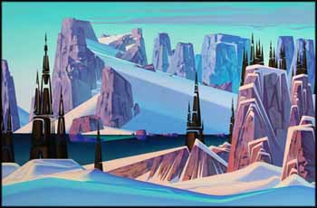 Beyond Winter's Edge by John Revill sold for $3,540