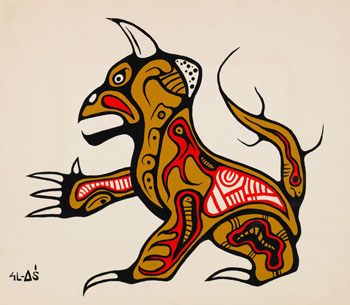 Animal Figure by Samuel Ash sold for $281