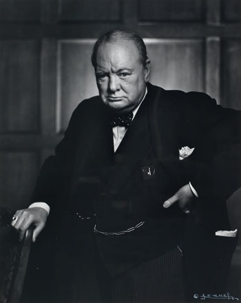 Winston Churchill by Yousuf Karsh vendu pour $8,750