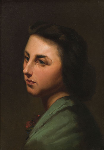 The Artist’s Daughter, Bertha by William Raphael vendu pour $1,500
