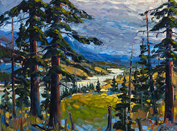 Thru Tall Trees (Nicola) by Rod Charlesworth sold for $4,063