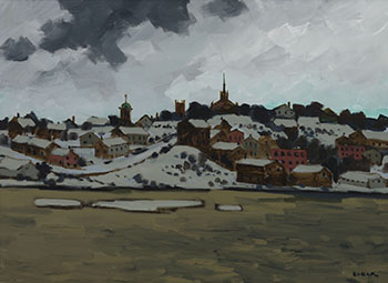 Saint John West by Bruno Joseph Bobak vendu pour $5,938