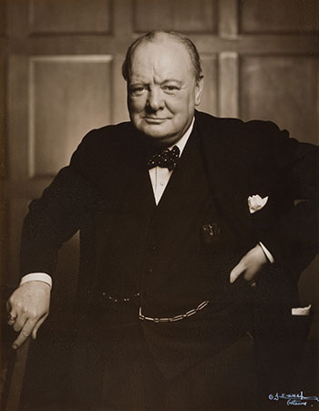 Churchill by Yousuf Karsh sold for $10,000