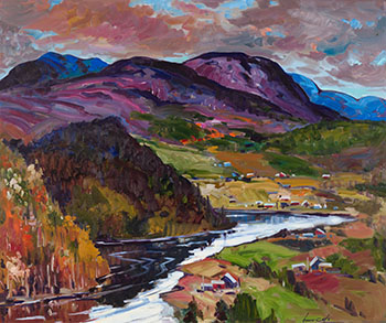 Rivière Noire, St. Simeon by Bruno Cote vendu pour $9,375