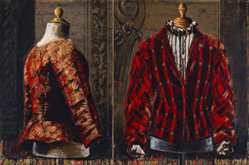 Deux hommes passants by Jacques Payette sold for $5,000