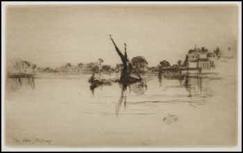 The Little Putney, No. 2 by James Abott McNeill Whistler sold for $1,755