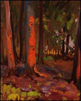 Trees at Sunset by Ernest Alfred Dalton sold for $351
