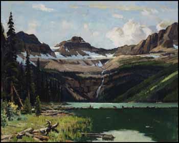 Mountain Scene by Richard Jack vendu pour $1,404