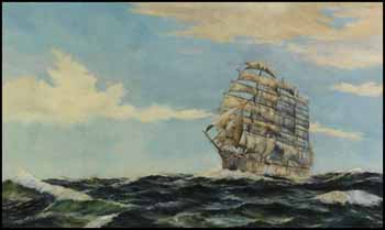 Ship at Sea by Robert McVittie vendu pour $4,973