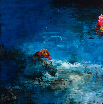 Blue Exterior by Kevin Sonmor sold for $3,250