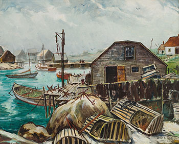 Peggy's Cove, NS by Jack Lorimer Gray vendu pour $3,438