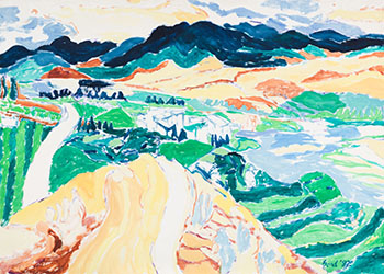From Mt. Munsen by Richard Bond sold for $625