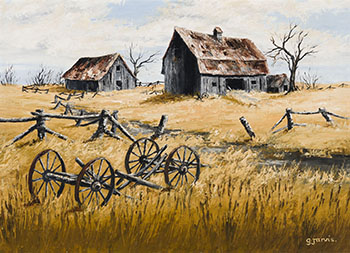 Abandoned Farm by Georgia Jarvis vendu pour $1,375