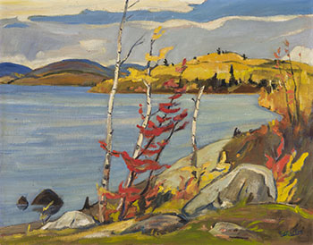 Madawaska by Ralph Wallace Burton sold for $3,125