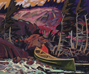 Le portage by Paul (Tex) Lecor sold for $1,375