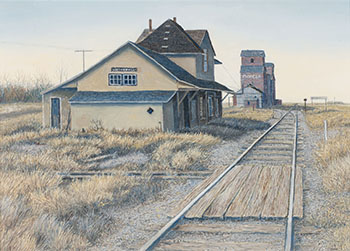 Whistle Stop by George Jenkins sold for $750
