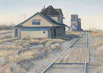 Whistle Stop by George Jenkins vendu pour $750