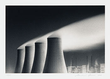 Chapelcross Power Station, Dumfries, Scotland, Study 1 by Michael Kenna vendu pour $875