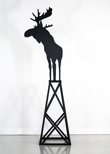 Moosamour by Charles Pachter vendu pour $31,250