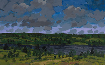 Summer Storm by Bruno Joseph Bobak sold for $4,375