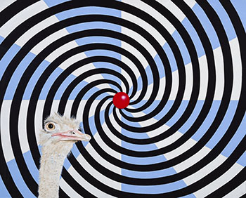 Autruche Spirale by Serge Lemonde sold for $4,063