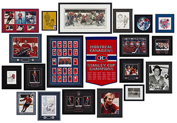 A 20 Item Collection of Montreal Canadiens Memorabilia by Hockey Memorabilia sold for $1,875