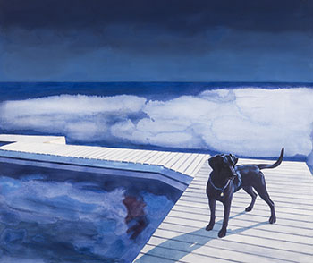 Black Dog (Georgian Bay) by Alexandra (Sandy) Haeseker vendu pour $6,875