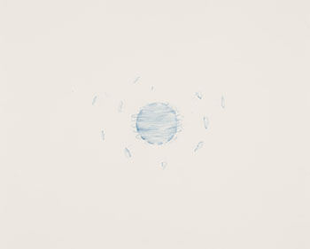 Blue Spinning Orb by Euan Macdonald vendu pour $313