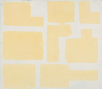 Gold Abstract by Euan Macdonald vendu pour $1,000