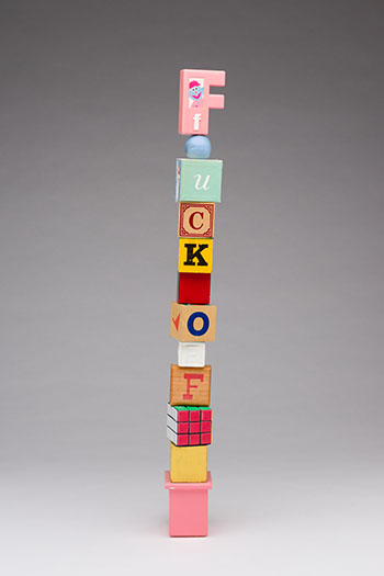 Talking Stick (Fuck Off) by Douglas Coupland vendu pour $8,125