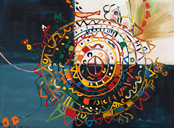 Machination dans le ciel by Marguerite (Kittie) Bruneau vendu pour $3,750