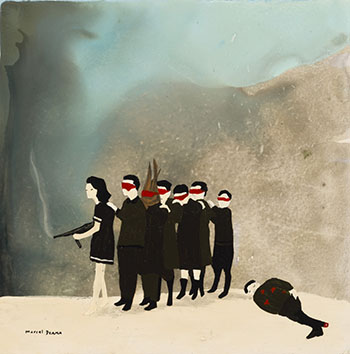 None of us can escape by Marcel Dzama vendu pour $5,938
