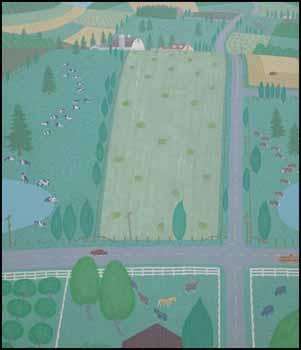 Farms Near Mission - Summer #6 by Robert Michener vendu pour $1,755