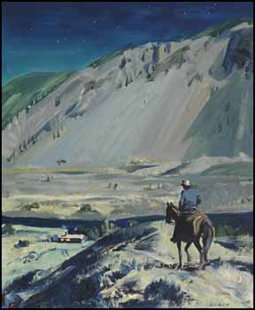 Moonlight - Thompson River near Spences Bridge by Peter Ewart vendu pour $3,510