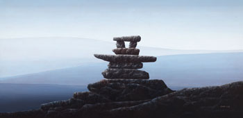 Inukshuk by Ken Kirkby sold for $5,015