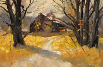 Late Autumn by Douglas Ferguson Elliott sold for $500