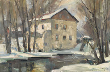 Yesterday's Mill by Douglas Ferguson Elliott sold for $875