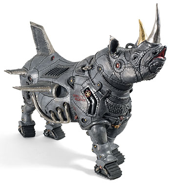 Jet-Rhino by Alan Waring sold for $2,500