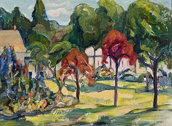Landscape by Attributed to Henrietta Mabel May sold for $3,125