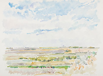 From a Hill South-East of Warman by Reta Madeline Cowley sold for $375