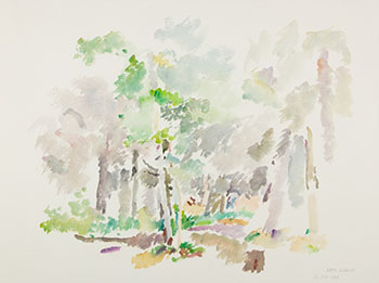 In Woods Near Emma Lake by Reta Madeline Cowley vendu pour $188