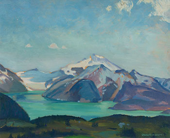 Floating Land, Garibaldi by Charles Hepburn Scott sold for $4,375