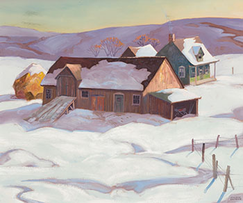 Morning Sunlight by Joachim George Gauthier sold for $1,875