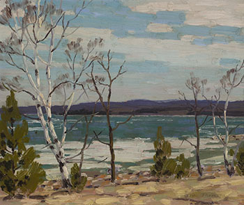 Georgian Bay Ice by George Thomson sold for $2,250
