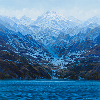 Glacial Waters by Randolph T. Parker sold for $1,500