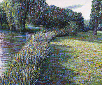 Summer Willow, Botanical Gardens by Brent McIntosh sold for $11,875