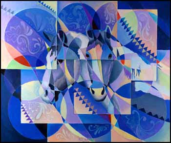 Year of the Horse ~ Series 2 by Rod Pedralba sold for $1,500