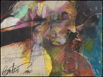 Distant Thunder by Rick Bartow sold for $1,380