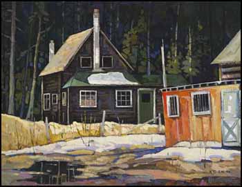 The Old Barker Ranch, Ta Ta Creek, BC by Keith C. Smith sold for $920
