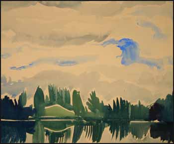 Teanook Lake by Richard Ciccimarra sold for $2,340